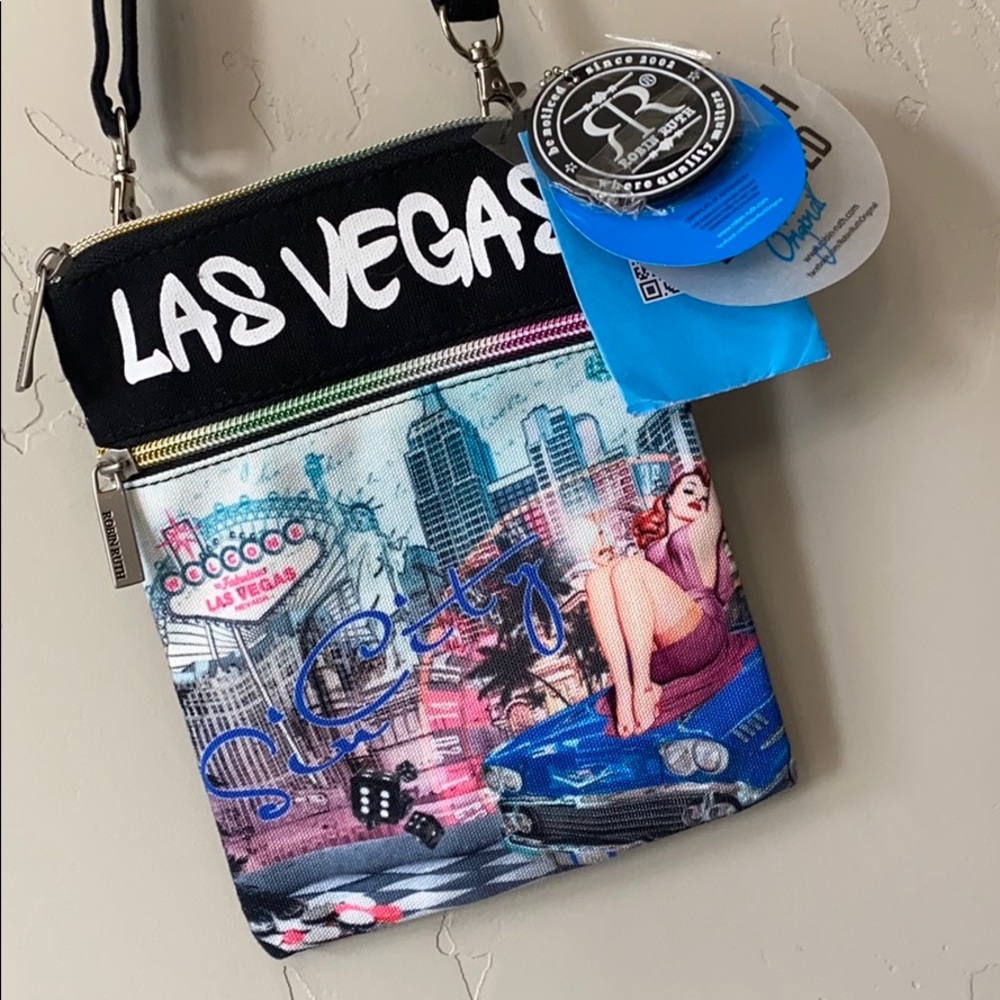 Robin Ruth Sin City LAS VEGAS Crossbody purse